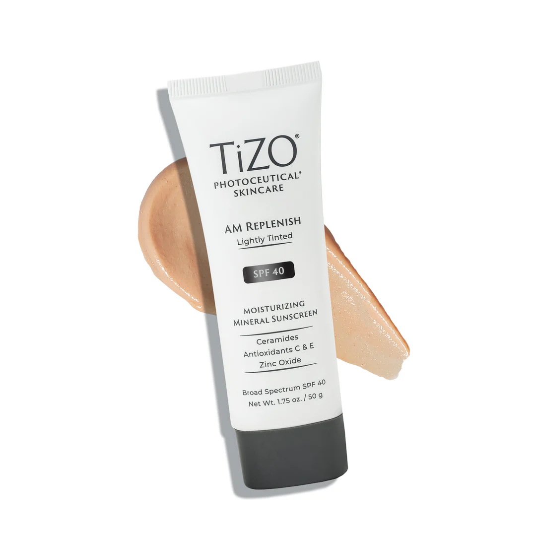 Tizo AM Replenish Lightly Tinted — BOUTIK DERMATOLOGY